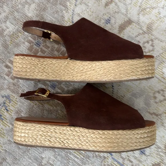 Nora lozza Suee Wedge Sandals Size 39