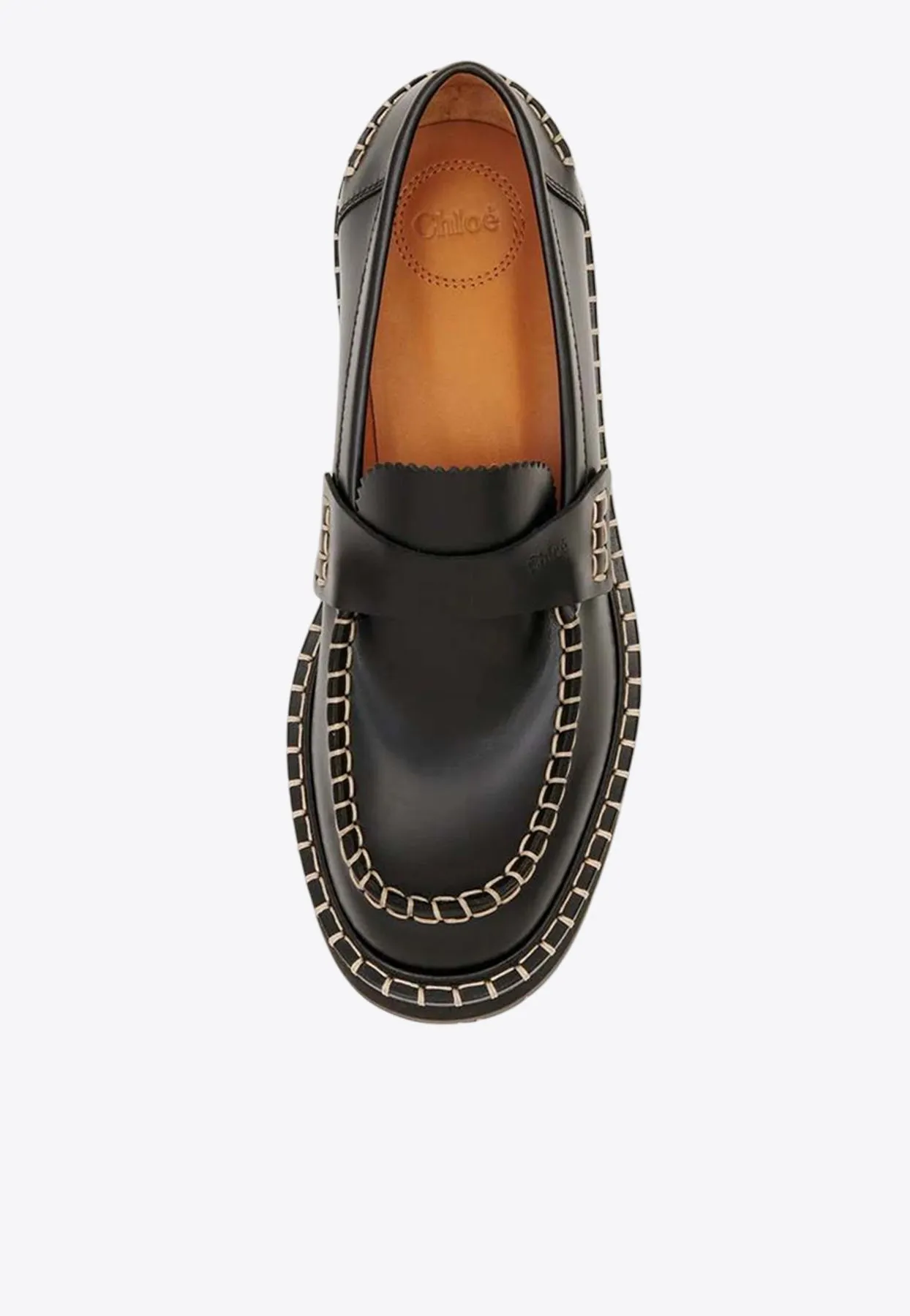 Noua Leather Flat Loafers