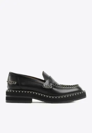 Noua Leather Flat Loafers
