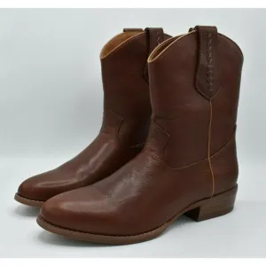 NWB Dingo Mens Size 11.5 D Brandy 9&quot; Lefty Pull On Leather Western Boots DI 212