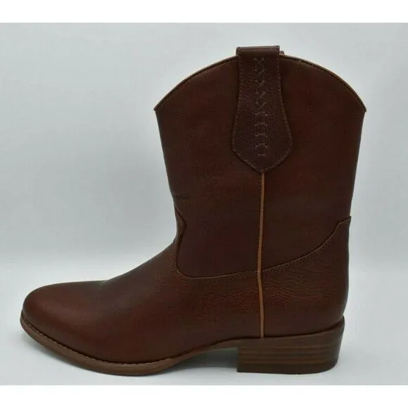 NWB Dingo Mens Size 11.5 D Brandy 9&quot; Lefty Pull On Leather Western Boots DI 212