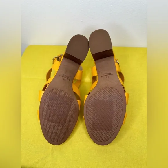 NWOB COLE HAAN JAMIE SANDALS RADIEN YELLOW