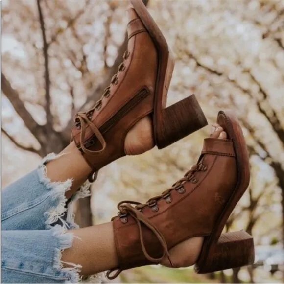 NWOB Free People City Of Lights Heels Size 9