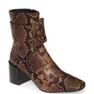 NWOB Jeffrey Campbell Godard Dual Animal Print Boots 5