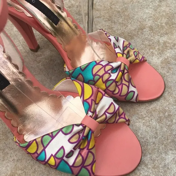 NWOB Marc Iacobs Roxy multicolor sandals 8