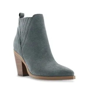 NWOB Mark Fisher LTD Gadri Gray Suede Ankle Boots 7.5