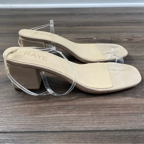 NWOB Raye Wildfire Sandals in Neutral