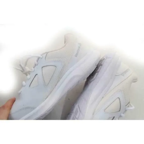 NWOB Reebok DMX Max sneakers shoes white lace up fitness gym womens 7