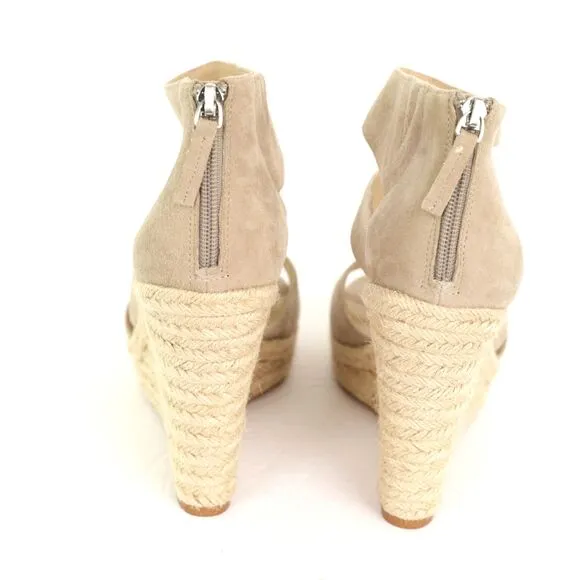 NWOT Botkier New York Julian Leather Wedge Sandals size 10