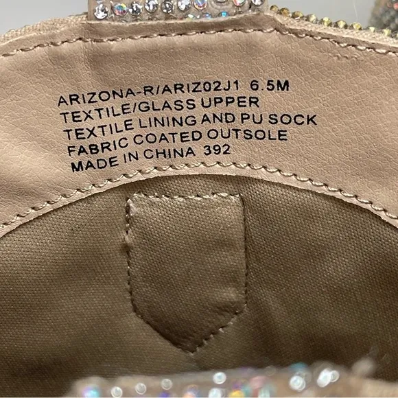 NWOT MADDEN GIRL Arizona Rhinestone Embellished Knee High Cowboy Boots Size 6.5