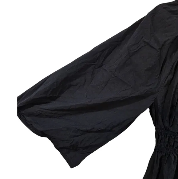 NWOT Madewell V-Neck Balloon-Sleeve Maxi Dress Size 8