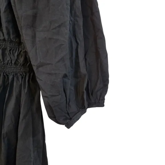 NWOT Madewell V-Neck Balloon-Sleeve Maxi Dress Size 8