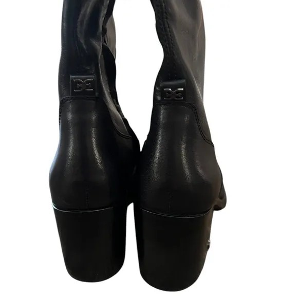 NWOT Sam Edelman Faren Knee High Black Boots - Sz 9.5