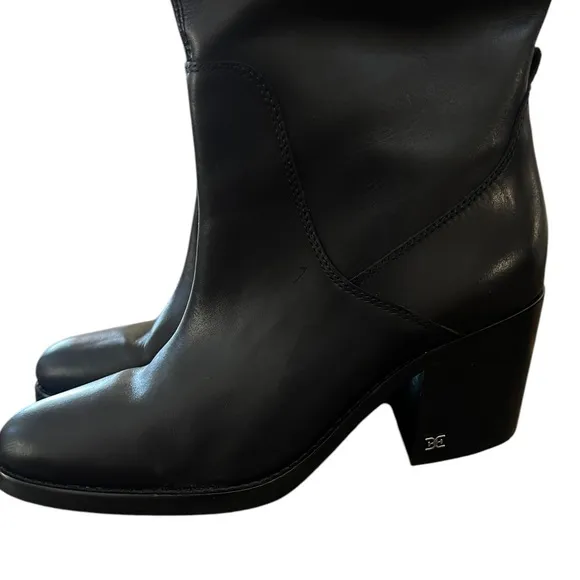 NWOT Sam Edelman Faren Knee High Black Boots - Sz 9.5