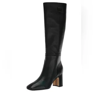 NWOT Sam Edelman Faren Knee High Black Boots - Sz 9.5