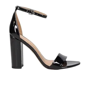 NWOT Sam Edelman Yaro Block Heel Black Patent Sandals – 9.5M
