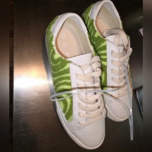 NWOT Soludos Ibiza Platform Psychedelic Spiral