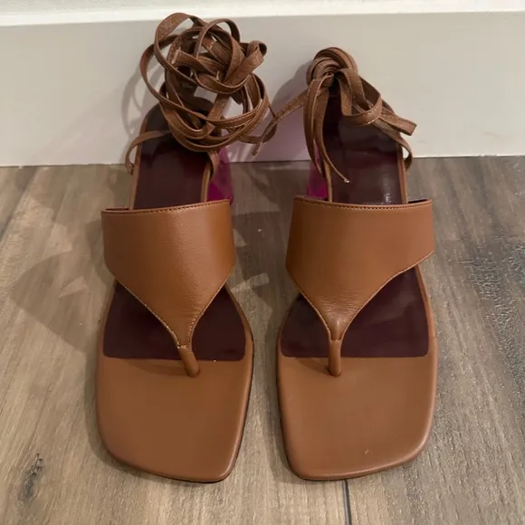 NWOT - Staud Adora Lucite Sandal
