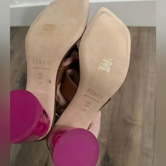 NWOT - Staud Adora Lucite Sandal