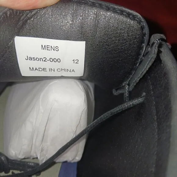 NWOT Amalie Jason 2 Men's High Top Casual Boots
