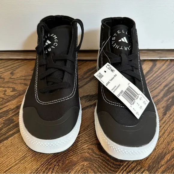 NWT adidas Stella McCartney Treino Mid Platform Shoes FX1955 Black