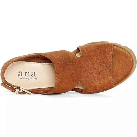 NWT A.N.A Womens Heeled Sandals Size 6