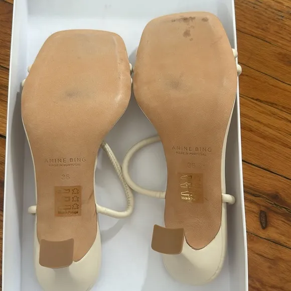 NWT Anine Bing Women's Valentina High Heel Sandals | Size EU 36