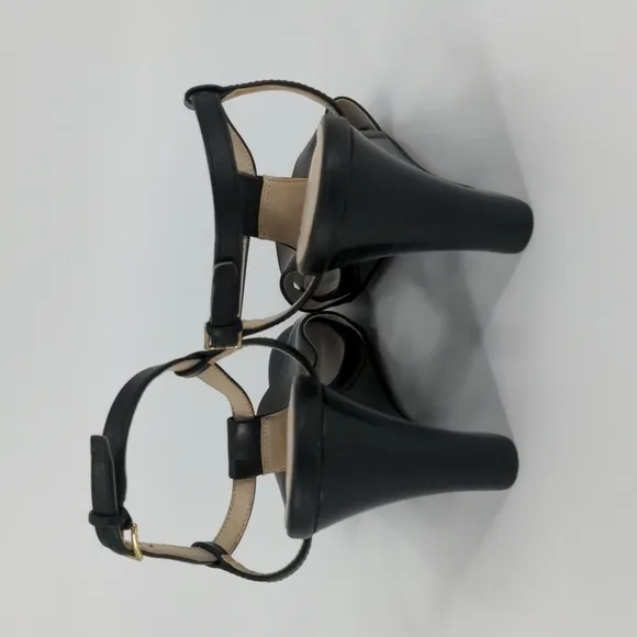 NWT COLE HAAN Leather Wedge Sandals