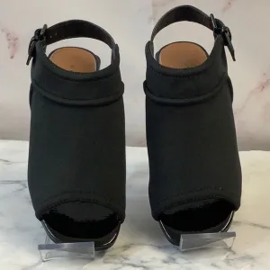 NWT Donald Pliner Penny High Heel Sandals Black Size 5.5