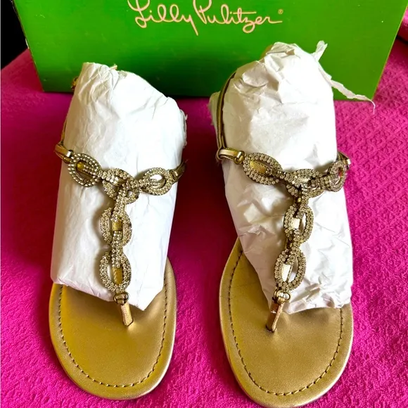 NWT in box Newport Wedge Lilly Pulitzer sandal