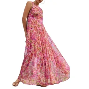 NWT Johnny Was Jade Loran Tiered Maxi Fabiola Dress XL