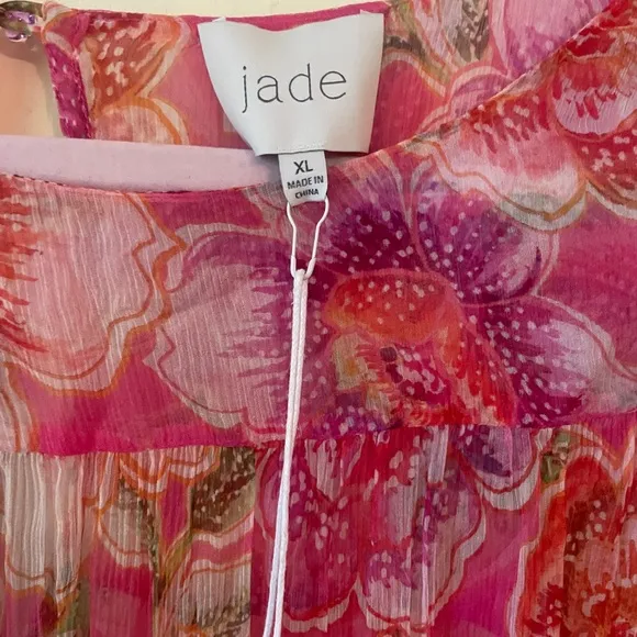 NWT Johnny Was Jade Loran Tiered Maxi Fabiola Dress XL
