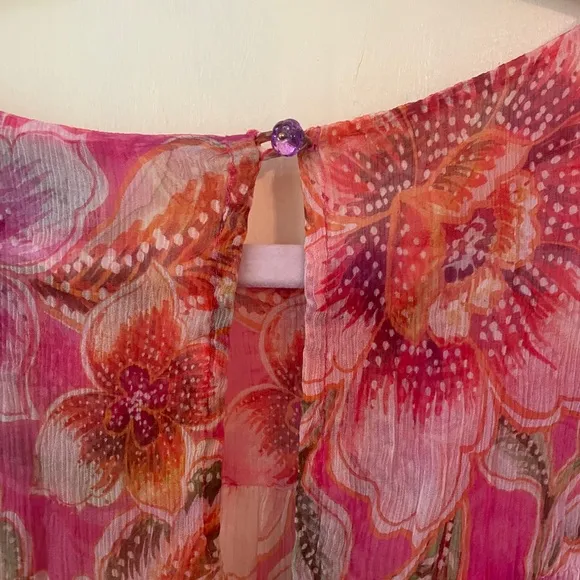 NWT Johnny Was Jade Loran Tiered Maxi Fabiola Dress XL