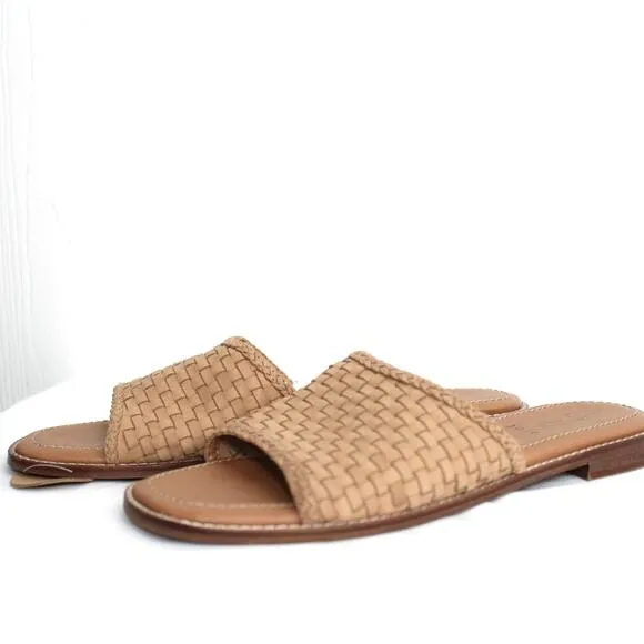 NWT Joie Genuine Leather Low Sandals Size 9