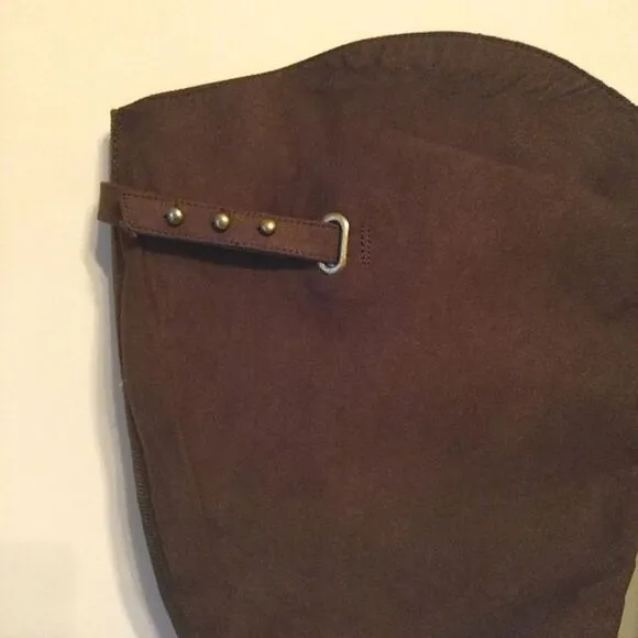 NWT Torrid Faux Suede Block Heel Studded Boots
