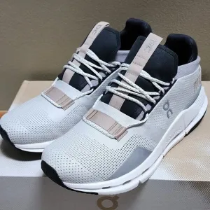😍ON Running Cloudnova Womens White Sand Casual Sports Running Shoes