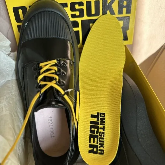 Onitsuka Tiger Leather platform shoes