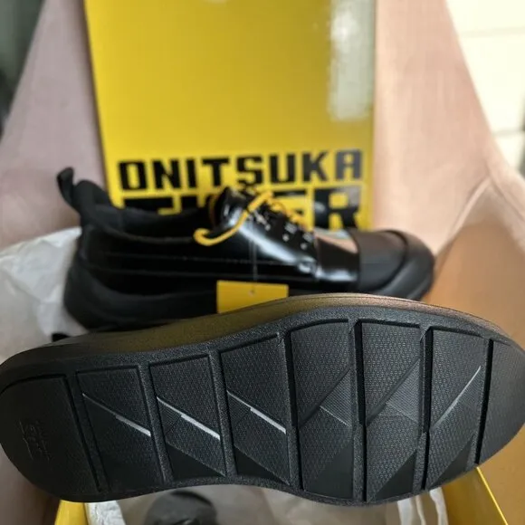 Onitsuka Tiger Leather platform shoes