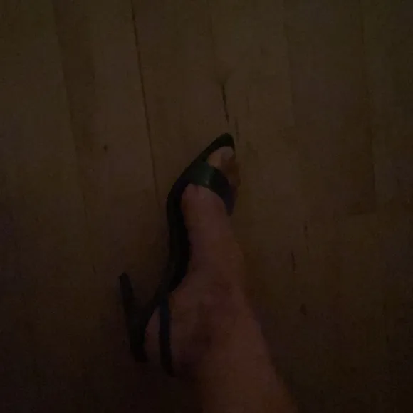 Only worn 3 times iconic Prada high heel sandals