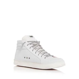 P448 Womens Gray Up Ventilating Grommets Skate Platform Sneakers Shoes 40