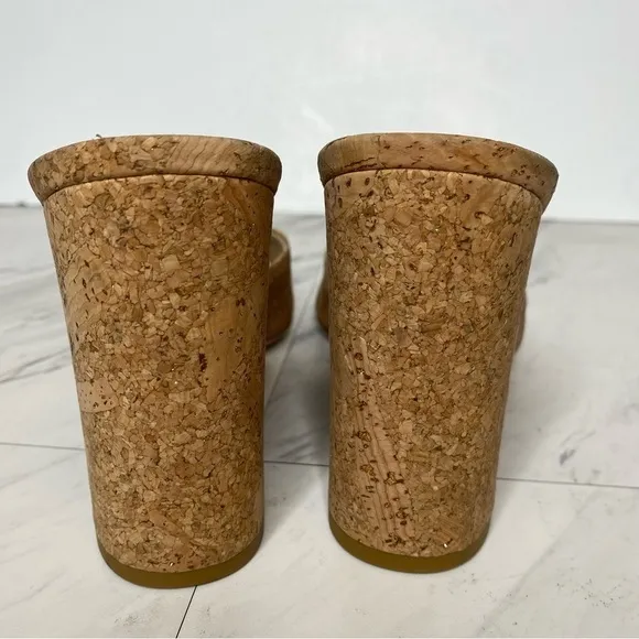 Paige Sloane Cork Heeled Sandal 10