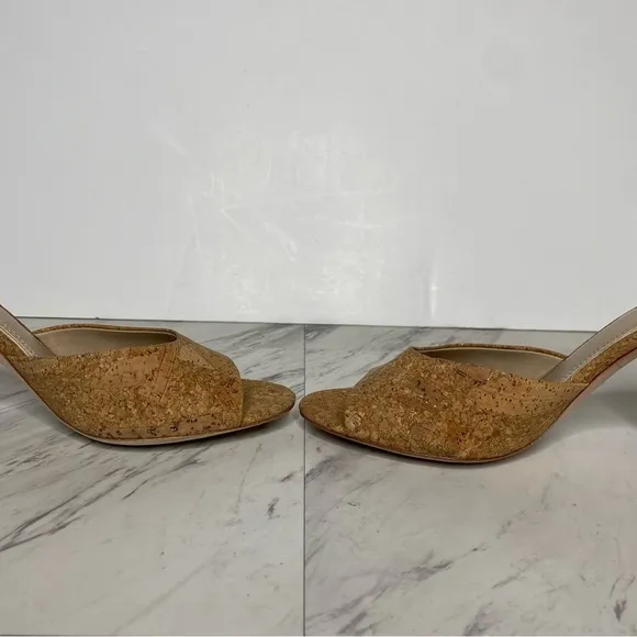Paige Sloane Cork Heeled Sandal 10