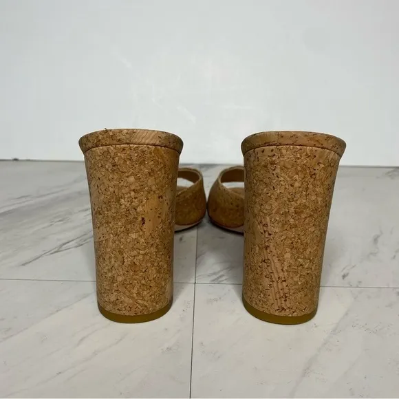 Paige Sloane Cork Heeled Sandal 10