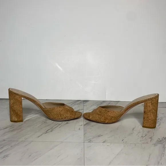 Paige Sloane Cork Heeled Sandal 10