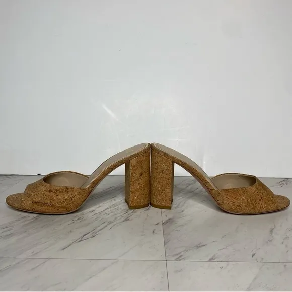 Paige Sloane Cork Heeled Sandal 10
