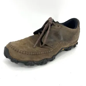 Patagonia Men's Cabot Velvet Brown Leather Lace-Up Casual Shoes 9.5 Vibram Soles