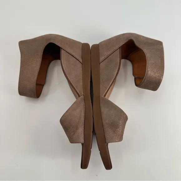 Paul Green Low Wedge Ankle Strap Sandals US 7.5 UK 5