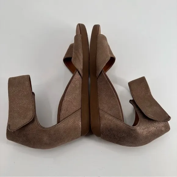 Paul Green Low Wedge Ankle Strap Sandals US 7.5 UK 5