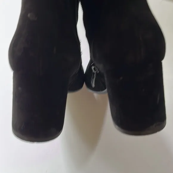 PAUL GREENE | Lace up Booties w/ Block Heel 2.5”