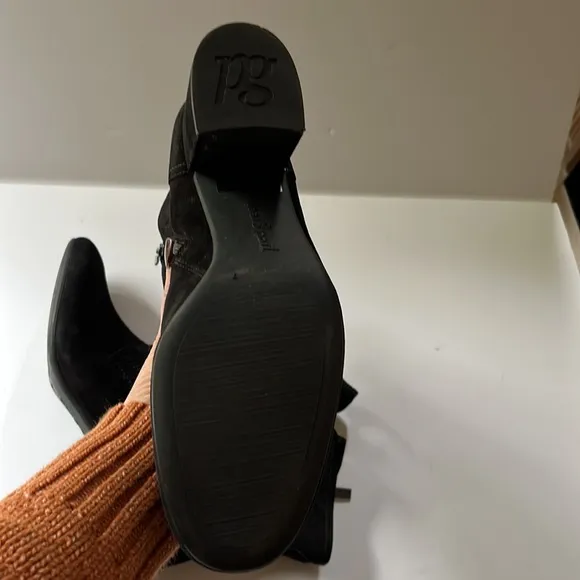 PAUL GREENE | Lace up Booties w/ Block Heel 2.5”